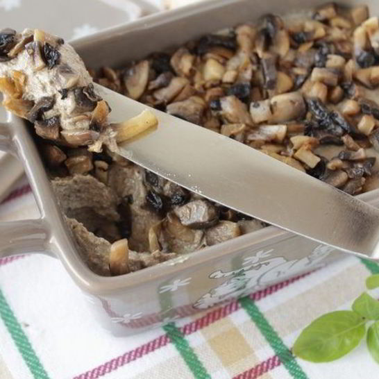 Рецепт печеночного паштета с грибами