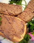 Печеночный паштет с яблоками