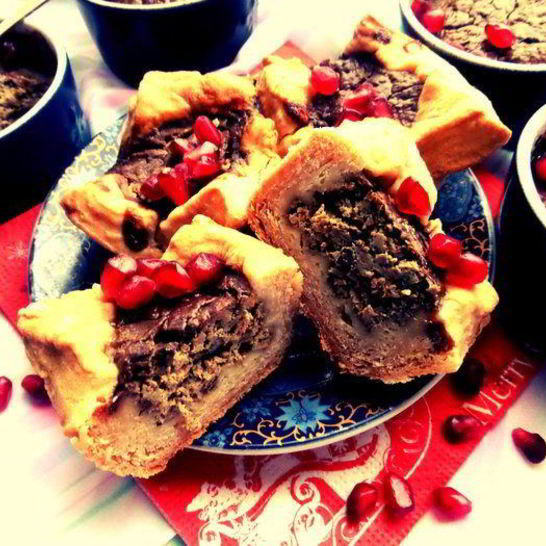 Рецепт печеночного паштета в песочном тесте