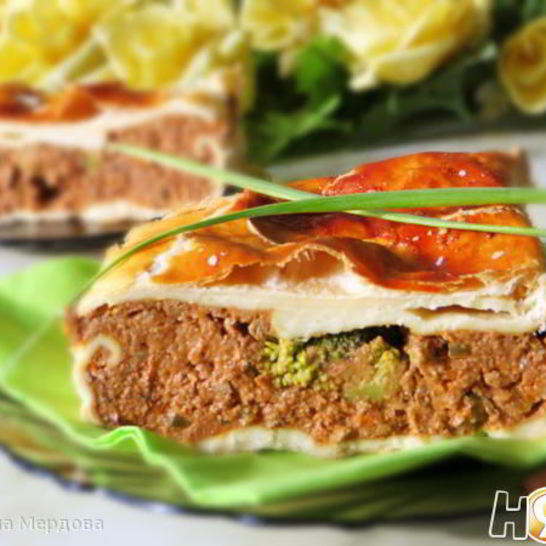 Рецепт печеночного паштета запеченного в тесте