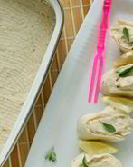 Постный паштет из фасоли