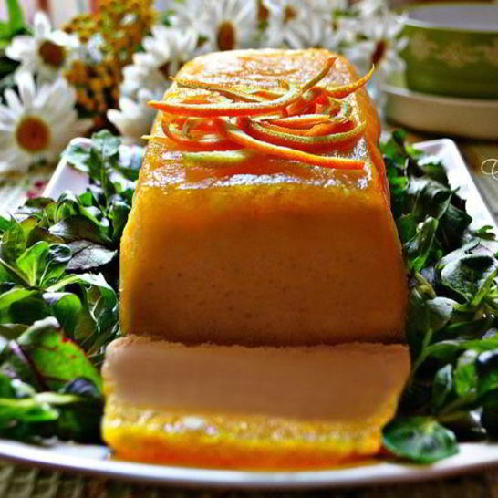 Рецепт рыбного паштета в апельсиновом желе