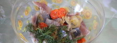 селедочный паштет с морковью и луком. Шаг 4