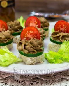 Сливочный паштет из говяжьей печени