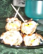 Печеночные рулетики