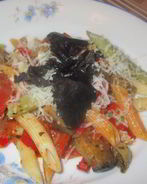 Пенне с баклажанами