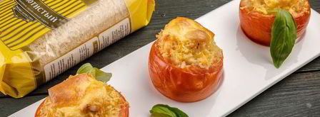 помидоры, фаршированные рисом и креветками. Шаг 7