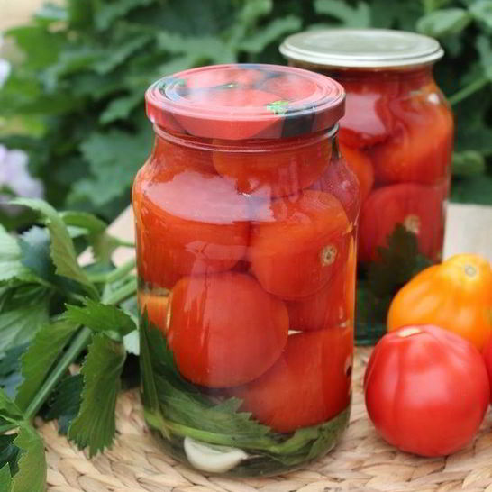 Рецепт помидоров с сельдереем