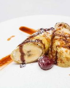 Банановые роллы