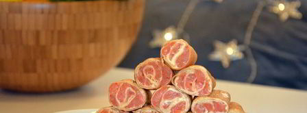 блинные роллы с семгой. Шаг 6