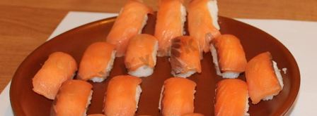 домашние роллы и нигири суши. Шаг 14