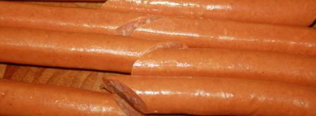 гриль-роллы с острыми колбасками джинга-джинга. Шаг 3