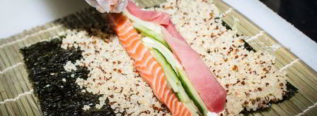 киноа ролл. Шаг 6