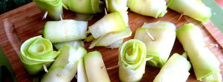 маринованные роллы из молодых кабачков. Шаг 17