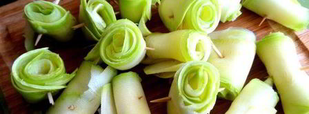 маринованные роллы из молодых кабачков. Шаг 18