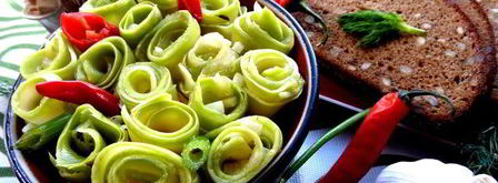 маринованные роллы из молодых кабачков. Шаг 23