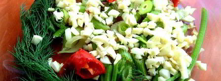 маринованные роллы из молодых кабачков. Шаг 7