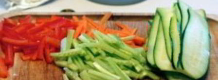 овощные роллы. Шаг 2