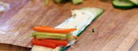 овощные роллы. Шаг 4