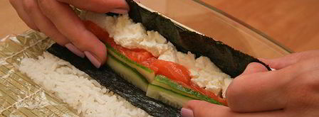 ролл канада. Шаг 8