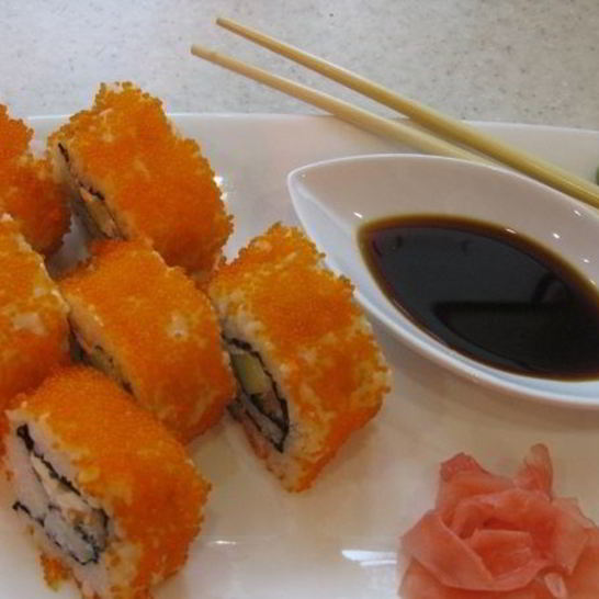 Рецепт ролла с лососем