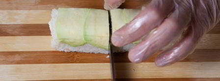 роллы радуга. Шаг 14