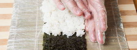 роллы радуга. Шаг 5