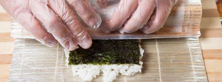 роллы радуга. Шаг 9