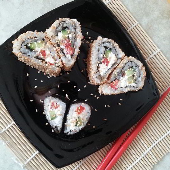 Рецепт роллов разбитое сердце самурая