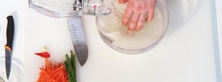 роллы с креветками и сангрия. Шаг 4