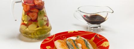 роллы с креветками и сангрия. Шаг 8