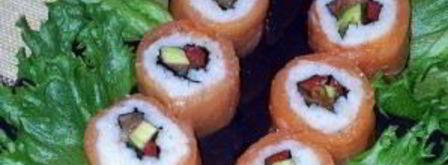 роллы с лососем. Шаг 5