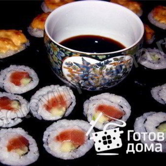 Рецепт роллов с семгой и роллы спайс