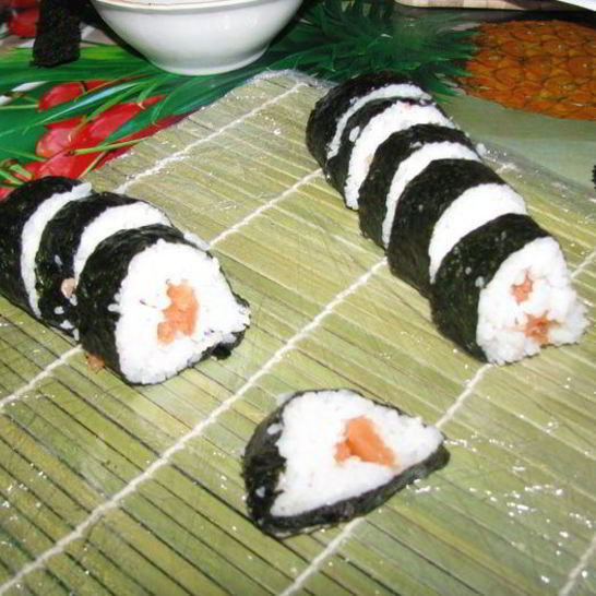 Рецепт роллов с семгой