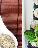 Роллы с тунцом консервированным