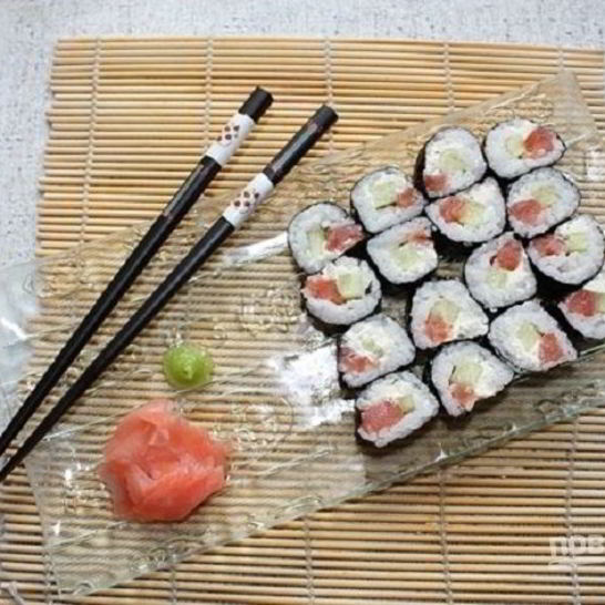 Рецепт роллов с творожным сыром