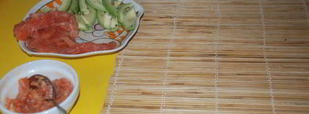 роллы. Шаг 3