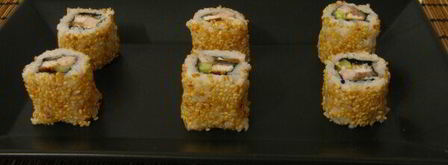 саимаки — роллы наизнанку. Шаг 13