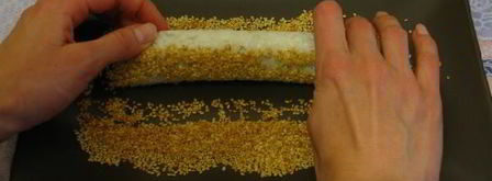 саимаки — роллы наизнанку. Шаг 11