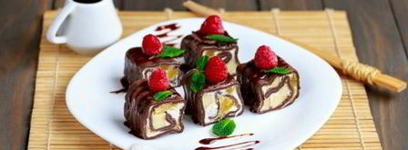 сладкие роллы. Шаг 14