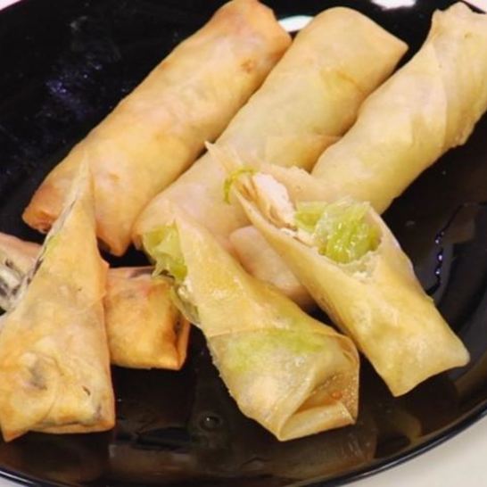 Рецепт спринга-роллов с грибами