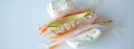 спринг-роллы с кальмарами и тунцом. Шаг 11