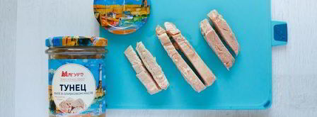 спринг-роллы с кальмарами и тунцом. Шаг 5