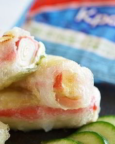 Спринг-роллы с крабовыми палочками