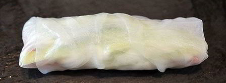 спринг-роллы с крабовыми палочками. Шаг 4