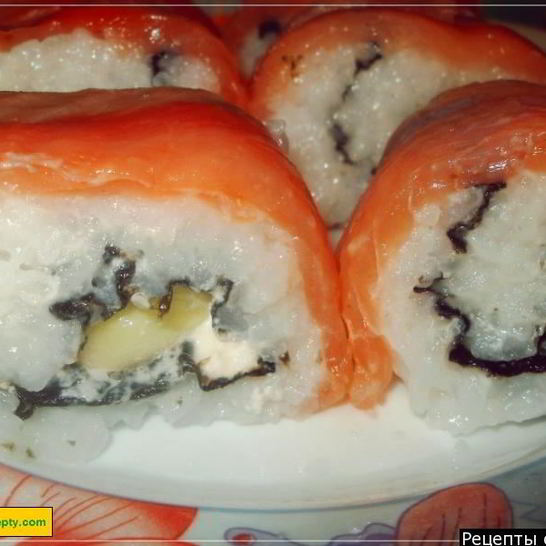 Рецепт суш роллы филадельфия