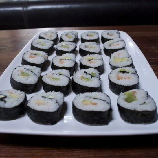 Рецепт суш роллы с красной рыбкой