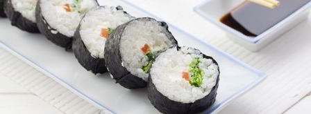 вегетарианские роллы. Шаг 17