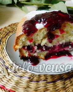 Бисквит с джемом