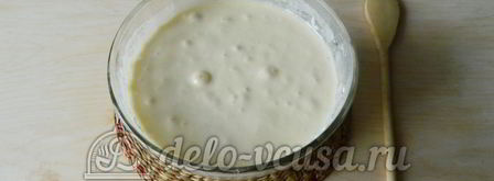 бисквит с джемом. Шаг 4